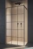 Radaway Modo New Black II 75x200 Factory kabina Walk-in 389075-54-55, industrialny, loft